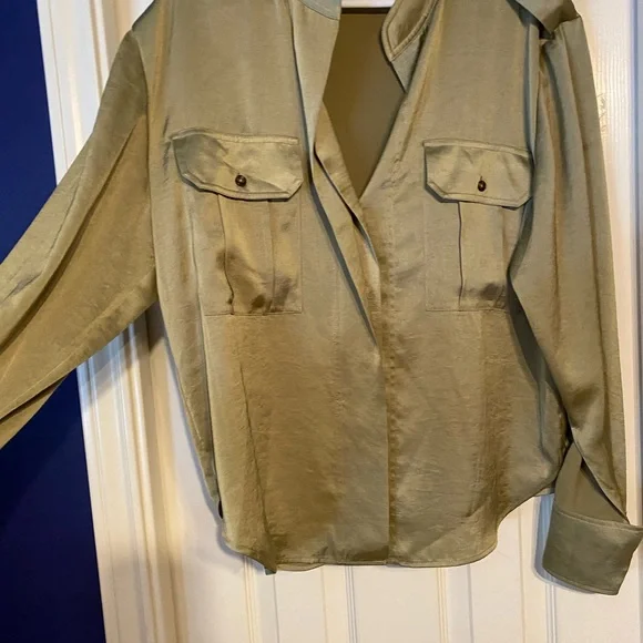 A.L.C. Oakley Satin Top. Barely worn. - Picture 12 of 12